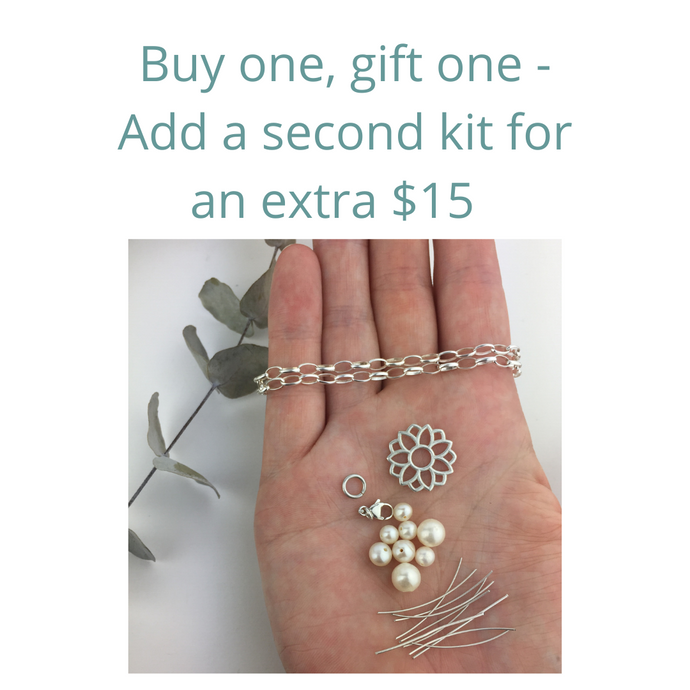 Buy one, gift one with my DIY bracelet kit.