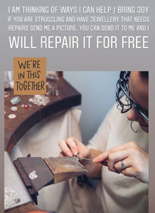 Repair your jewellery for free