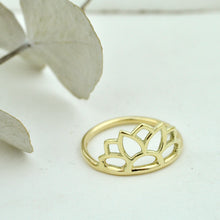 9ct Yellow Gold Sun ring