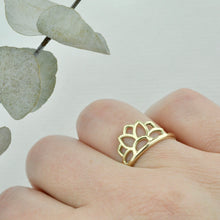 9ct Yellow Gold Sun ring