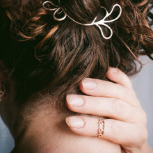 9ct Rose Gold Tiara ring