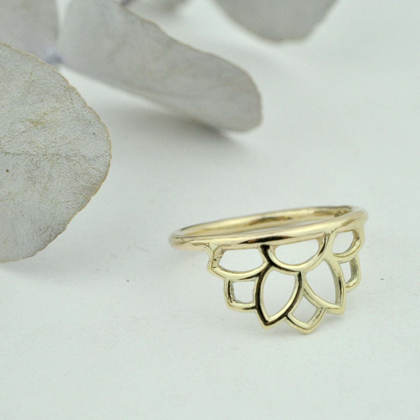 9ct Yellow Gold Sun ring