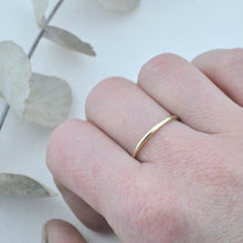 Yellows and purples Stacking silver gemstone rings