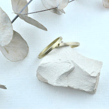9ct Yellow gold flat 2mm minimal ring