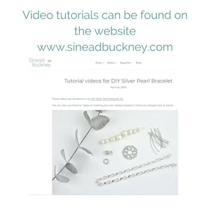 DIY Silver Bracelet Kit