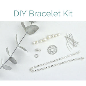 DIY Silver Bracelet Kit