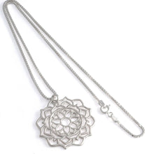 Mandala Silver pendant