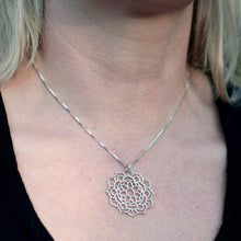 Mandala Silver pendant