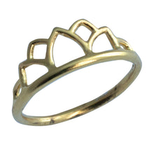 9ct Yellow Gold Tiara ring