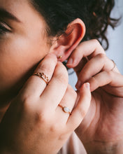 18ct Rose Gold Tiara ring