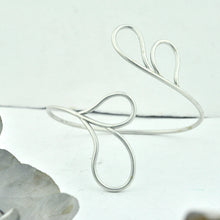 Statement Silver Loop Cuff